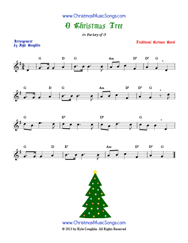 O Christmas Tree sheet music
